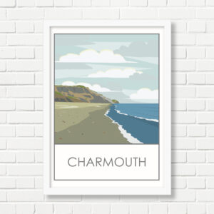 A4 Art Print -  Charmouth
