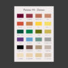 A3 Art Print -  Devon Palette