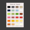 A3 Art Print -  England Palette