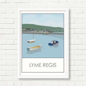 A4 Art Print -  Lyme Regis