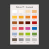 A3 Art Print -  Scotland Palette