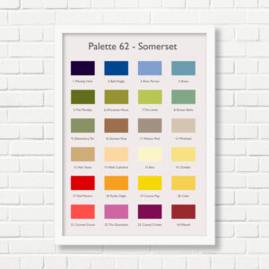 A3 Art Print -  Somerset Palette