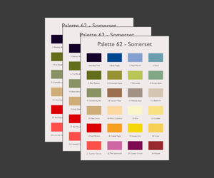 A6 Somerset Palette Cards