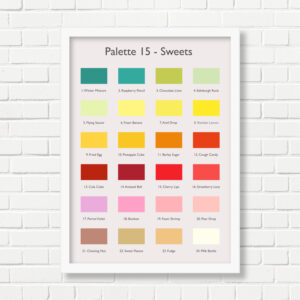 A3 Art Print -  Sweets Palette
