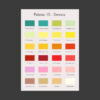 A3 Art Print -  Sweets Palette