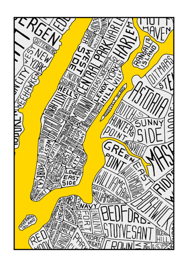 Limited Edition - New York Map