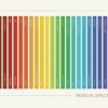 A3 Art Print -  Musical Spectrum