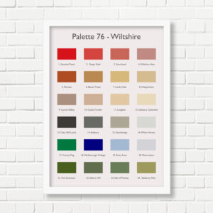 A3 Art Print -  Wiltshire Palette