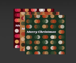 Dots Christmas Cards